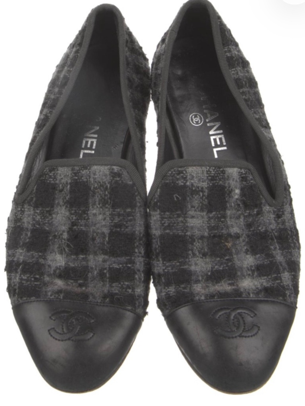 Chanel 2016 Interlocking CC Loafers US9